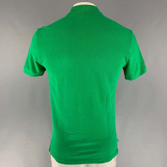 LACOSTE Green Embroidery Cotton Polo Polo - Picture 3 of 6